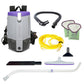 ProTeam Super Coach Pro 6, 6 qt, Backpack Vacuum w/ Xover Multi-Surface Telescoping Wand Tool Kit