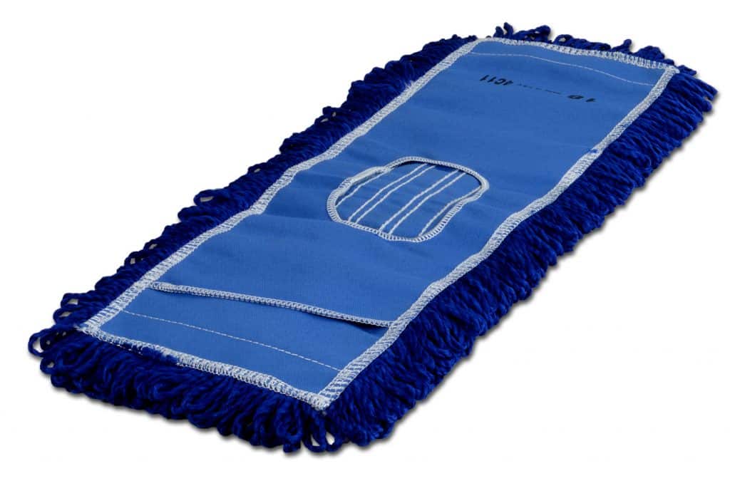 18" Blue Microfiber Dust Mop