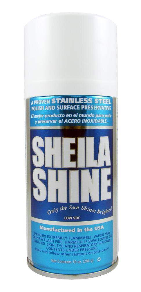 Sheila Shine Stainless Steel Cleaner & Polish - 32oz Spray Bottle - USA