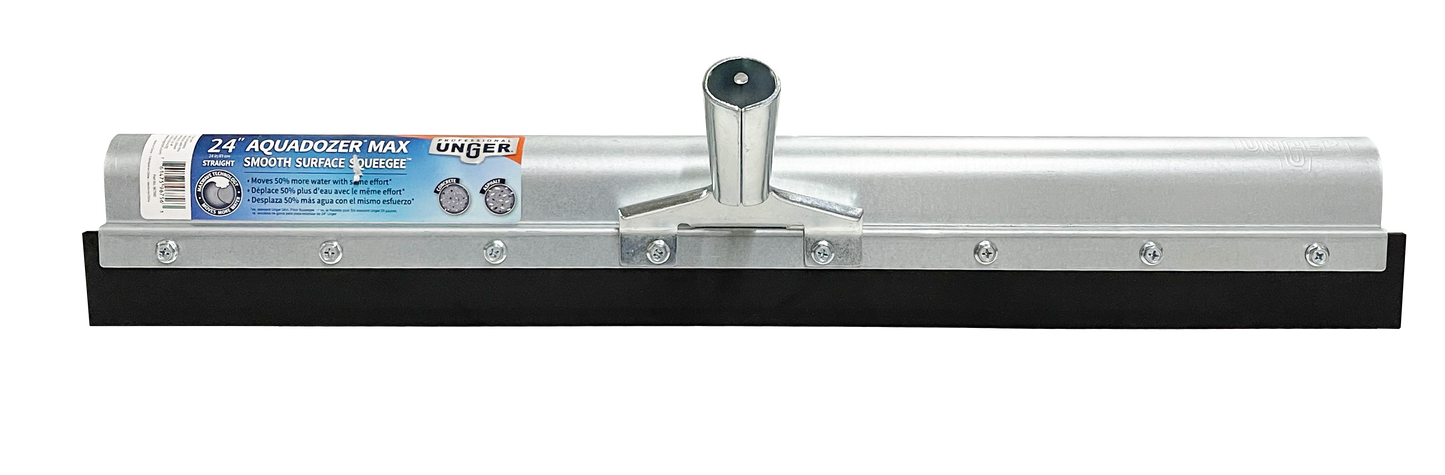 Unger AquaDozer Eco Floor Squeegee, 24 Inch Wide Blade