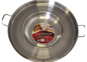 21" Stainless Steel Comal Chalupero