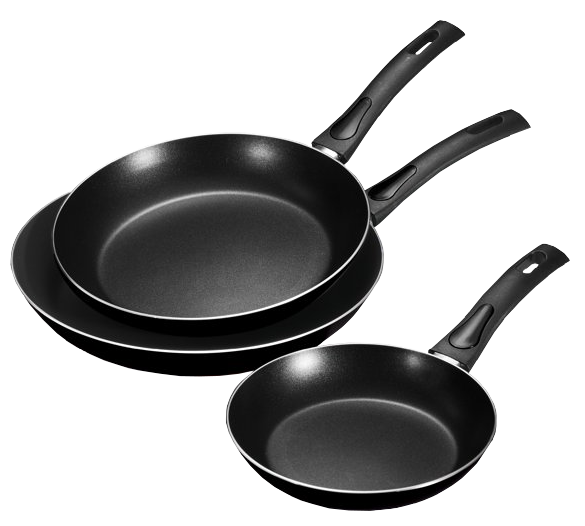 Frying Pans Non-Stick - 8" to 13"