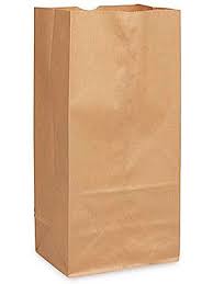 Brown Paper Barrel Sack