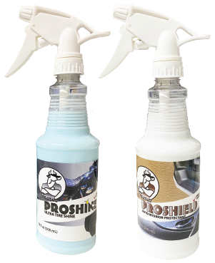 Taurus ProShine & ProShield Spray Bottle Bundle Pack